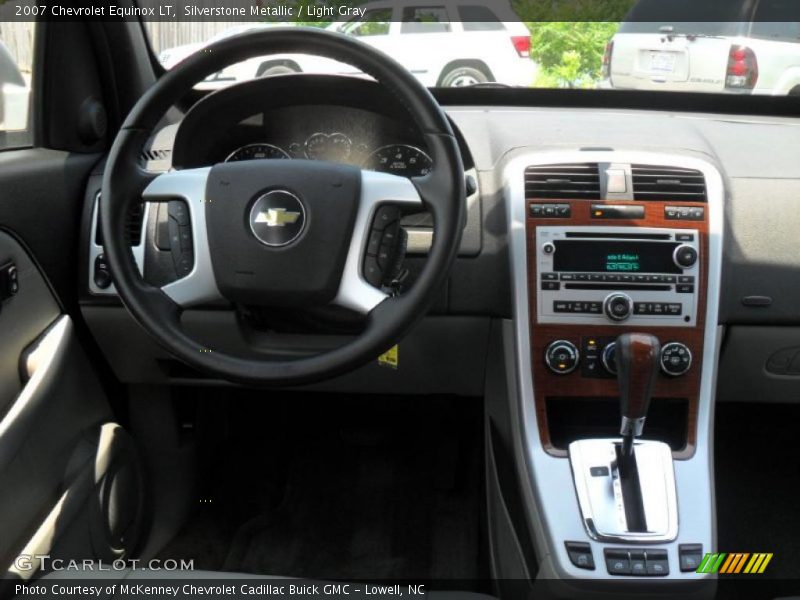 Silverstone Metallic / Light Gray 2007 Chevrolet Equinox LT