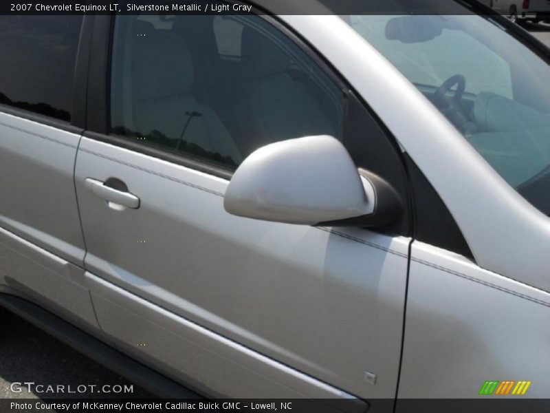 Silverstone Metallic / Light Gray 2007 Chevrolet Equinox LT