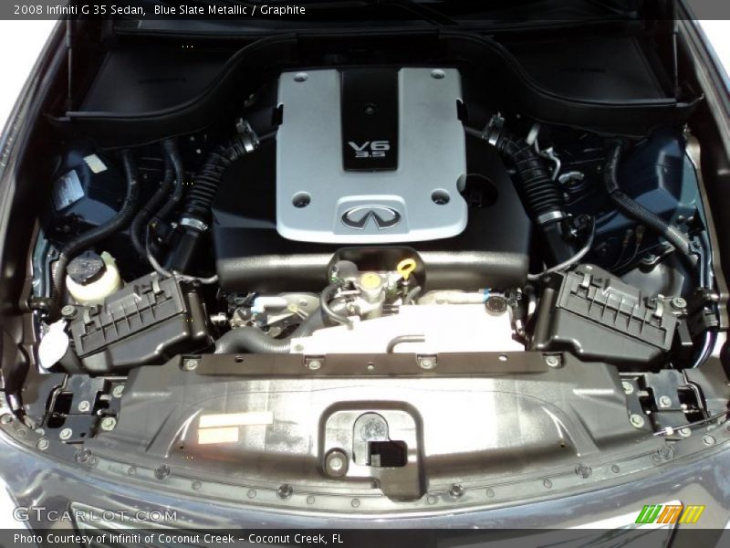Blue Slate Metallic / Graphite 2008 Infiniti G 35 Sedan
