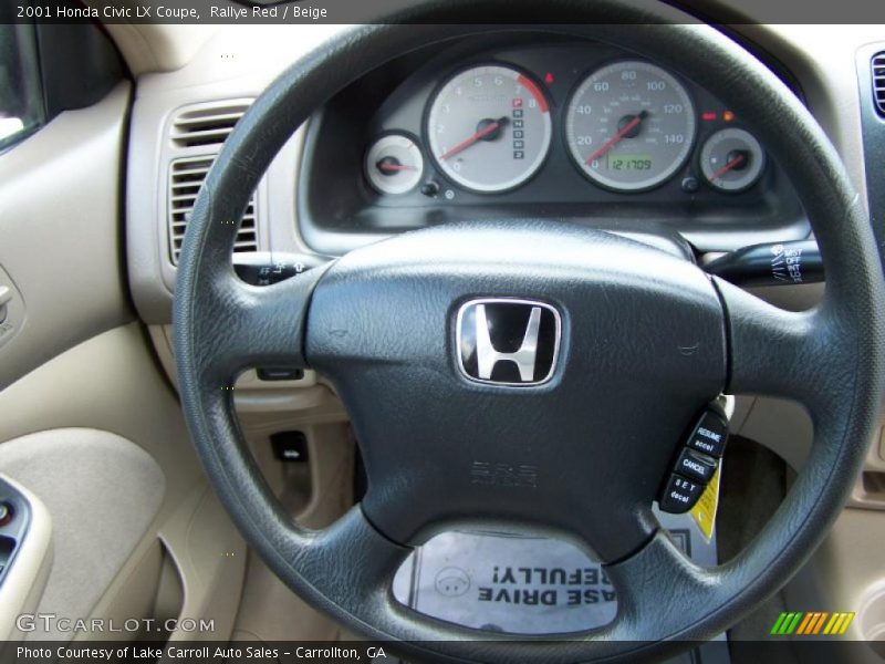  2001 Civic LX Coupe Steering Wheel