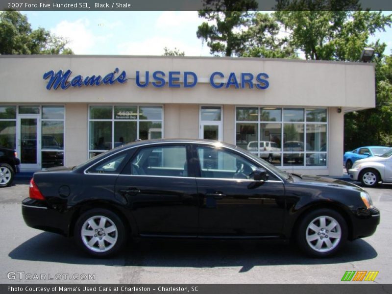 Black / Shale 2007 Ford Five Hundred SEL