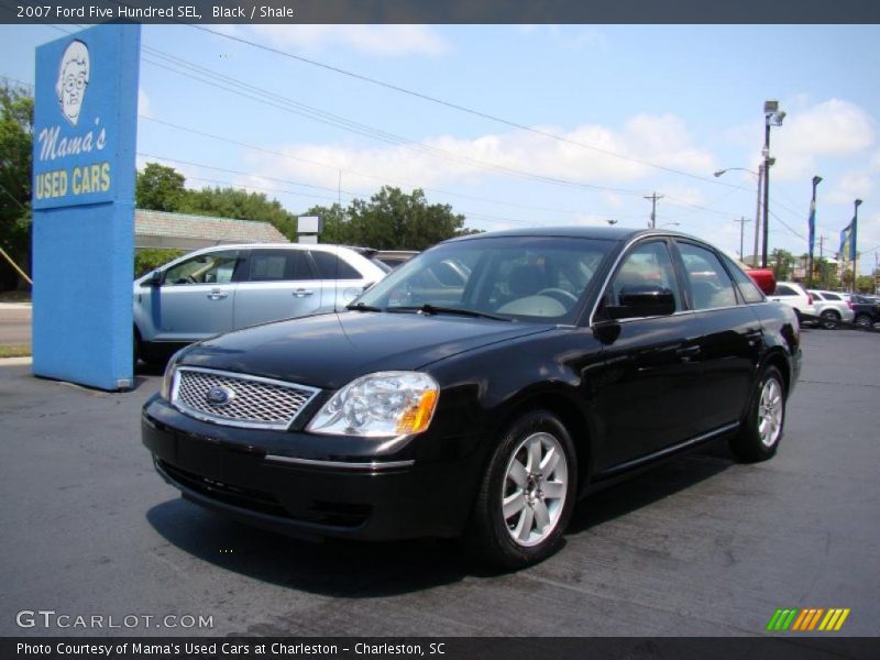 Black / Shale 2007 Ford Five Hundred SEL