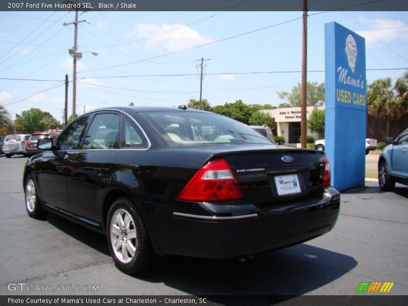 Black / Shale 2007 Ford Five Hundred SEL