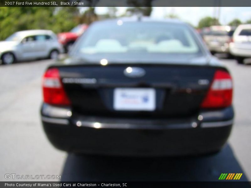 Black / Shale 2007 Ford Five Hundred SEL