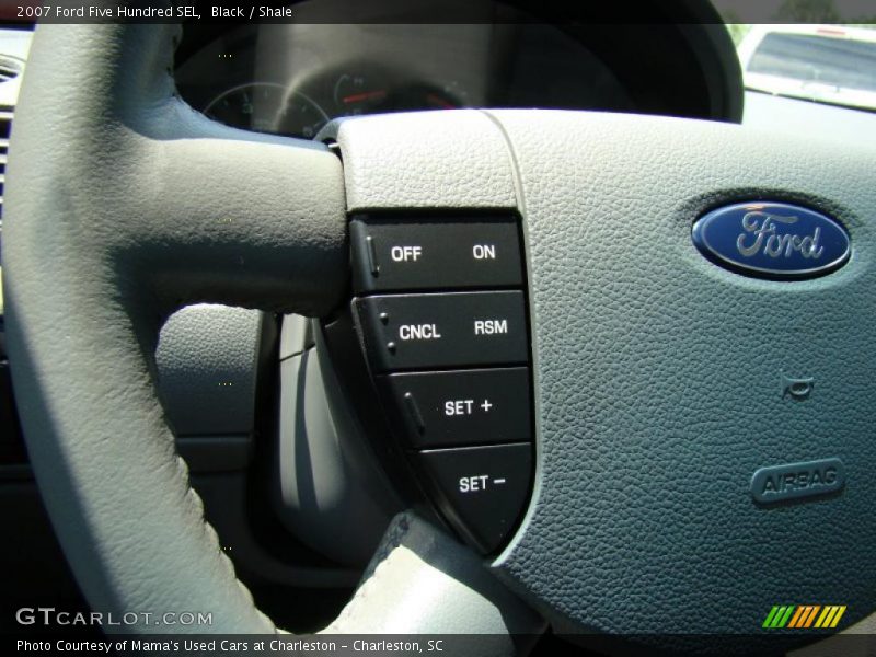 Black / Shale 2007 Ford Five Hundred SEL
