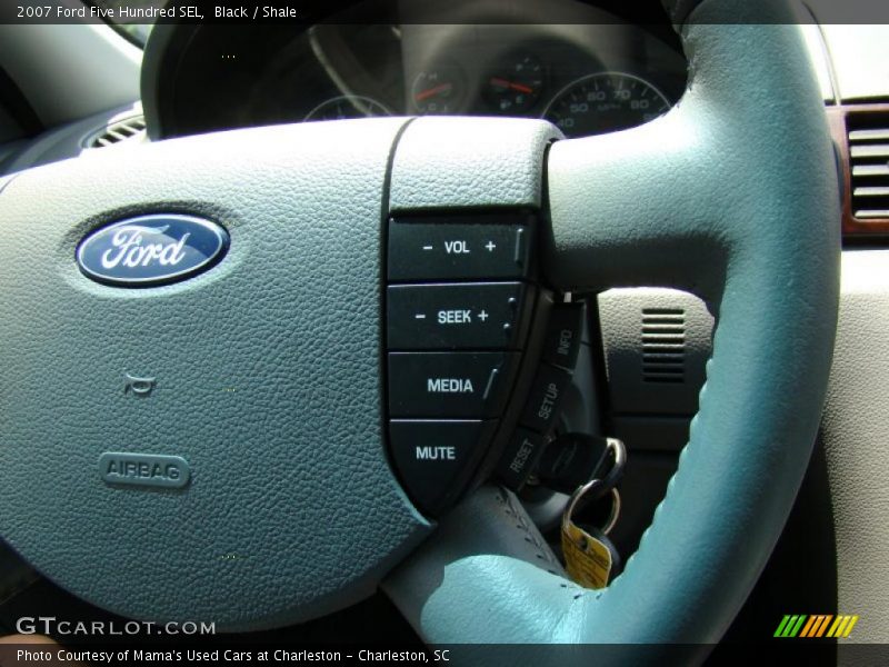Black / Shale 2007 Ford Five Hundred SEL