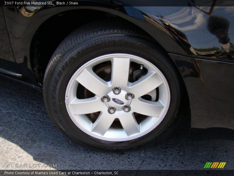 Black / Shale 2007 Ford Five Hundred SEL