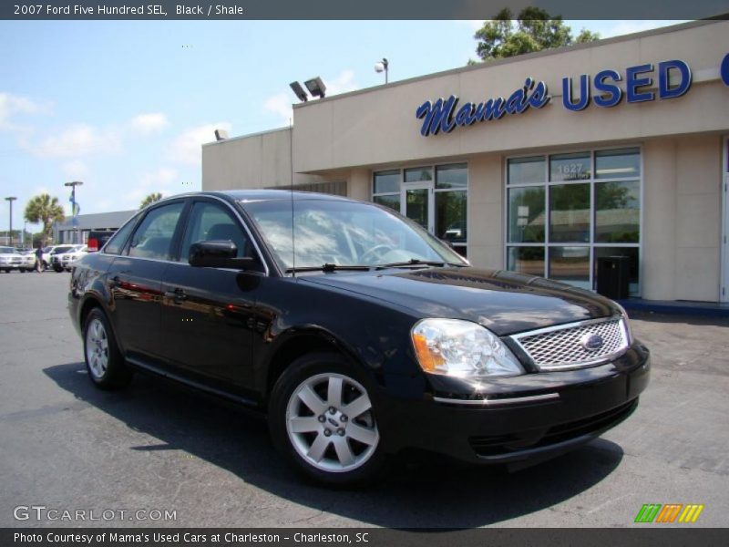 Black / Shale 2007 Ford Five Hundred SEL