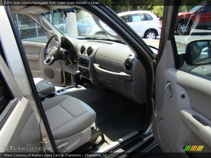 Light Khaki Metallic / Khaki 2005 Jeep Liberty Renegade 4x4