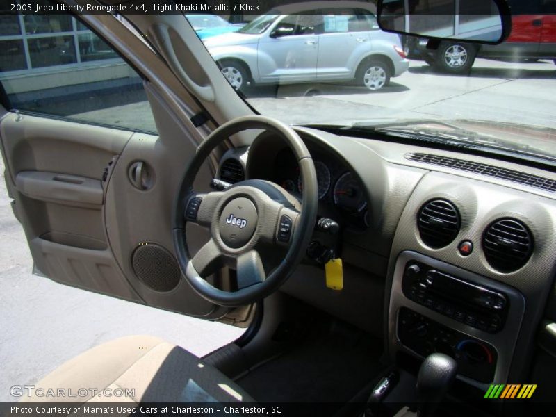 Light Khaki Metallic / Khaki 2005 Jeep Liberty Renegade 4x4