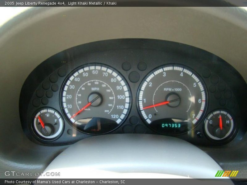 Light Khaki Metallic / Khaki 2005 Jeep Liberty Renegade 4x4