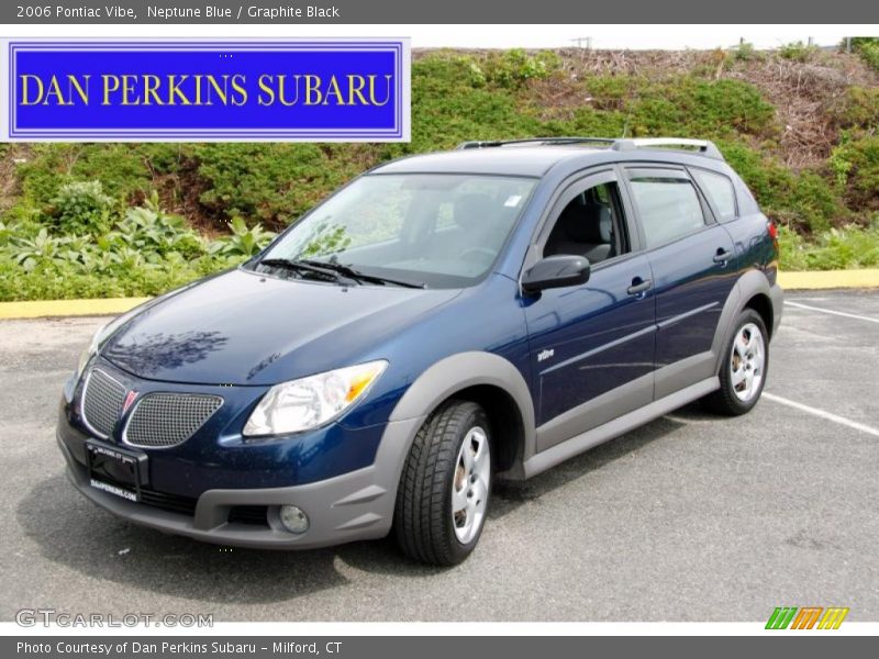 Neptune Blue / Graphite Black 2006 Pontiac Vibe