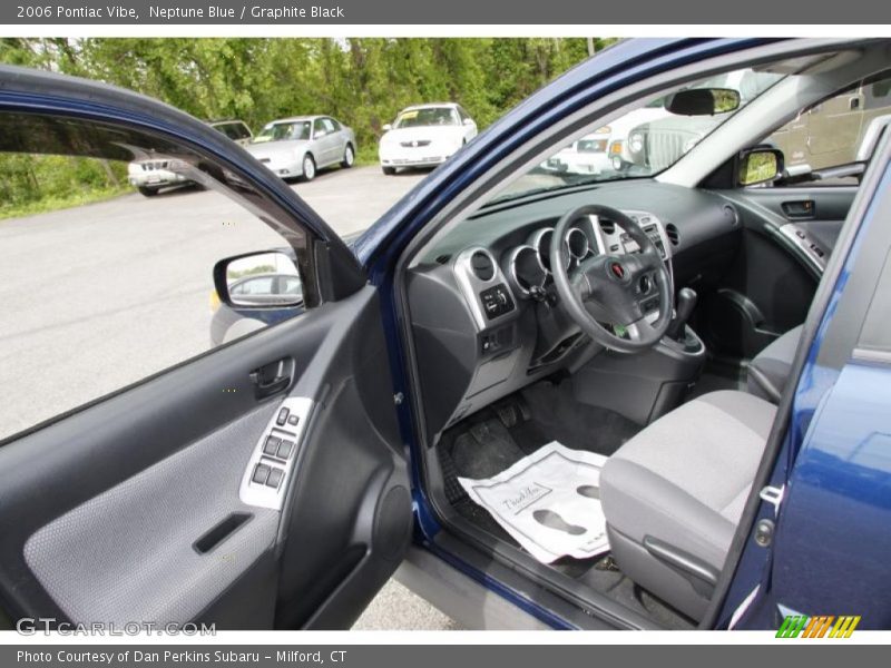 Neptune Blue / Graphite Black 2006 Pontiac Vibe