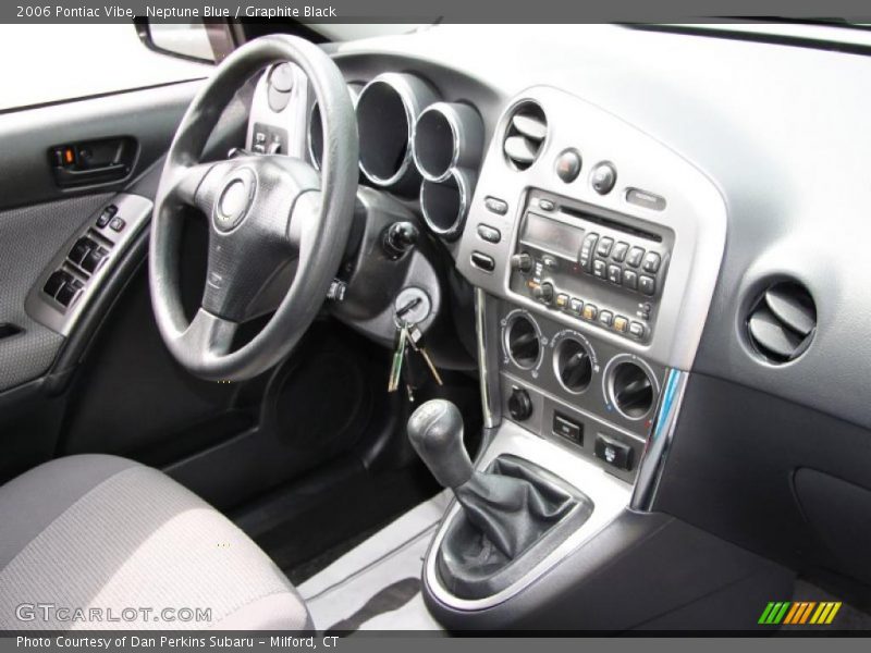 Neptune Blue / Graphite Black 2006 Pontiac Vibe
