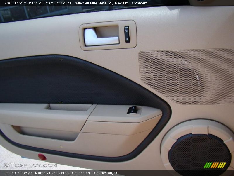 Windveil Blue Metallic / Medium Parchment 2005 Ford Mustang V6 Premium Coupe