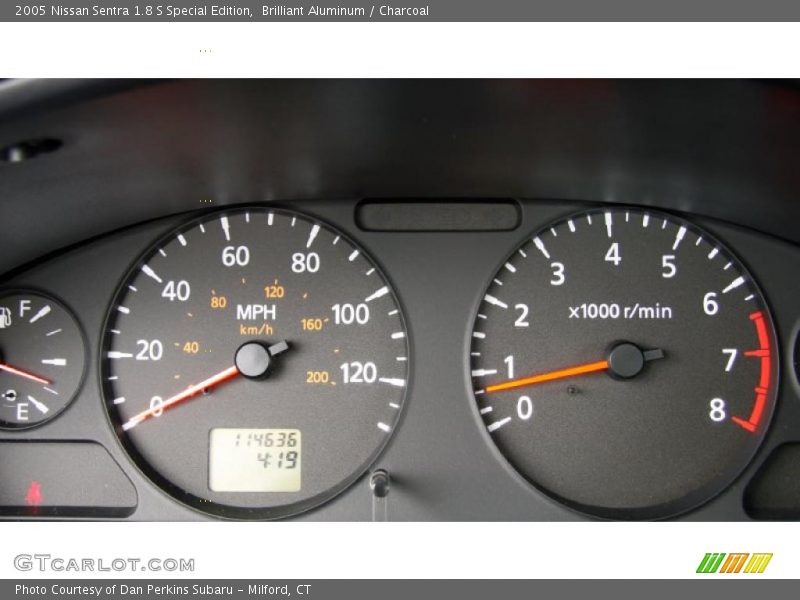 Brilliant Aluminum / Charcoal 2005 Nissan Sentra 1.8 S Special Edition