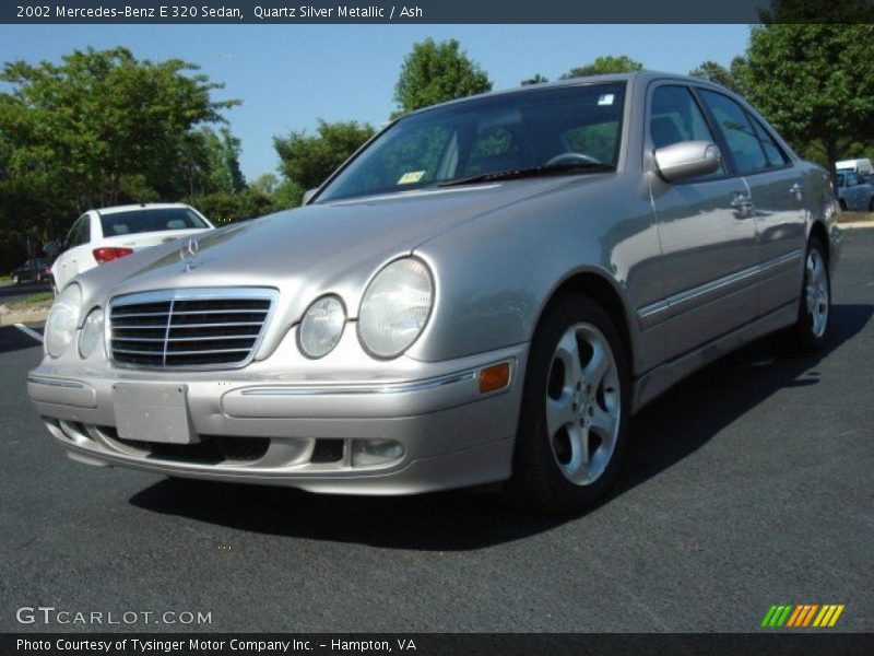 Quartz Silver Metallic / Ash 2002 Mercedes-Benz E 320 Sedan