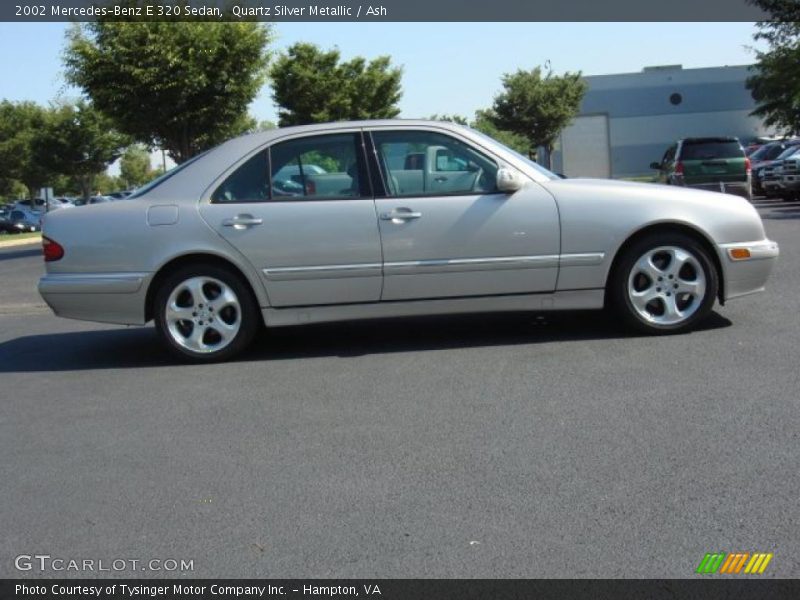 Quartz Silver Metallic / Ash 2002 Mercedes-Benz E 320 Sedan