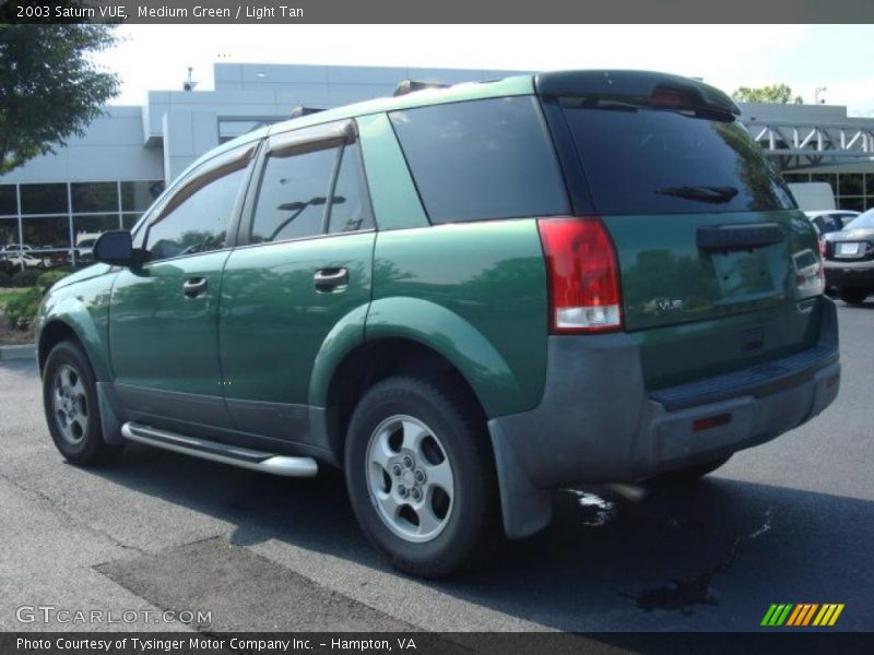 Medium Green / Light Tan 2003 Saturn VUE