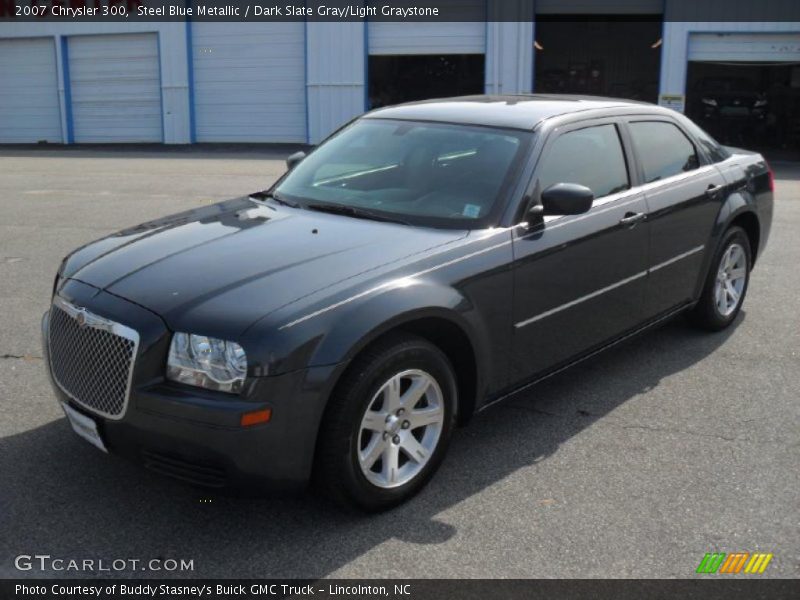 Steel Blue Metallic / Dark Slate Gray/Light Graystone 2007 Chrysler 300