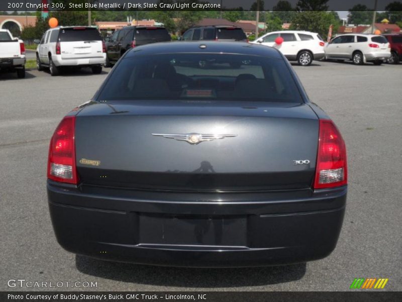 Steel Blue Metallic / Dark Slate Gray/Light Graystone 2007 Chrysler 300