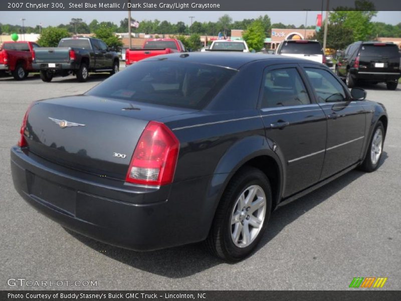 Steel Blue Metallic / Dark Slate Gray/Light Graystone 2007 Chrysler 300