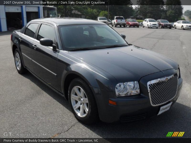 Steel Blue Metallic / Dark Slate Gray/Light Graystone 2007 Chrysler 300
