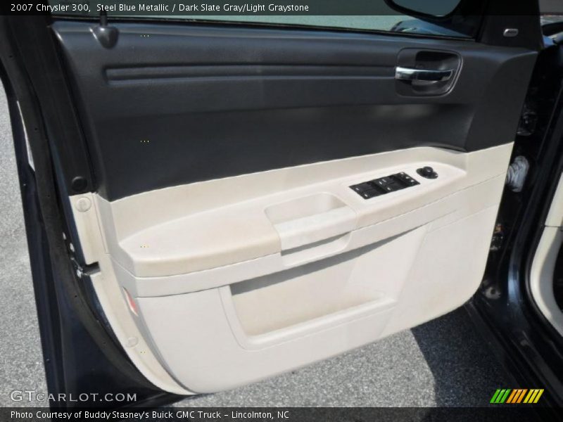 Steel Blue Metallic / Dark Slate Gray/Light Graystone 2007 Chrysler 300