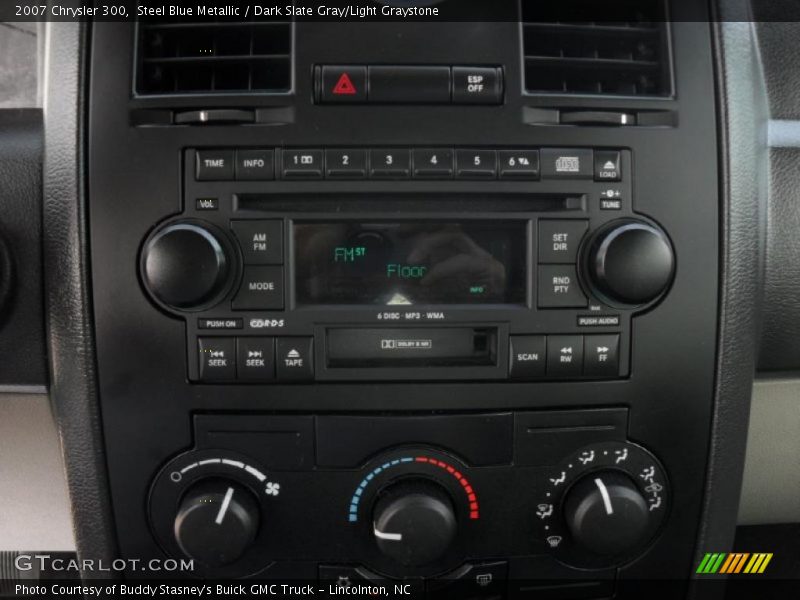 Steel Blue Metallic / Dark Slate Gray/Light Graystone 2007 Chrysler 300
