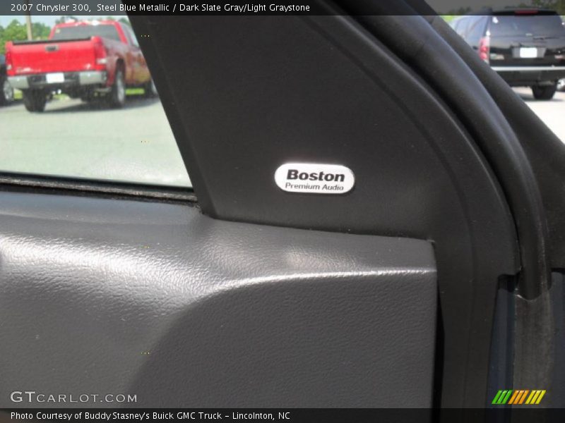 Steel Blue Metallic / Dark Slate Gray/Light Graystone 2007 Chrysler 300