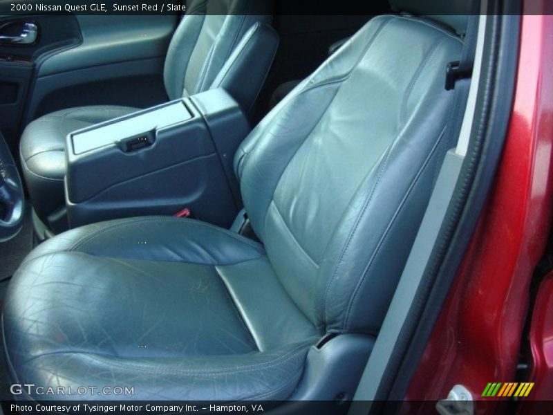 Sunset Red / Slate 2000 Nissan Quest GLE