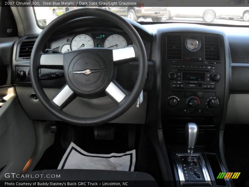 Steel Blue Metallic / Dark Slate Gray/Light Graystone 2007 Chrysler 300