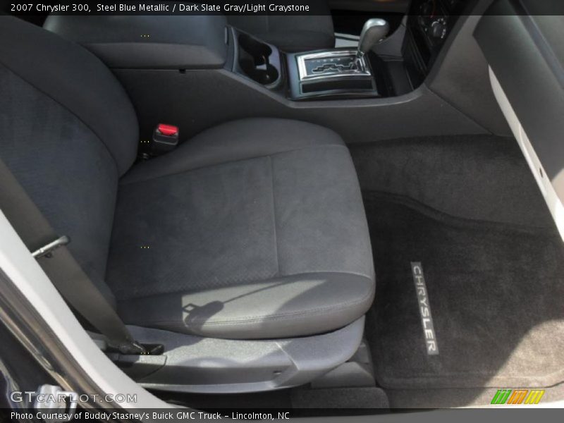 Steel Blue Metallic / Dark Slate Gray/Light Graystone 2007 Chrysler 300