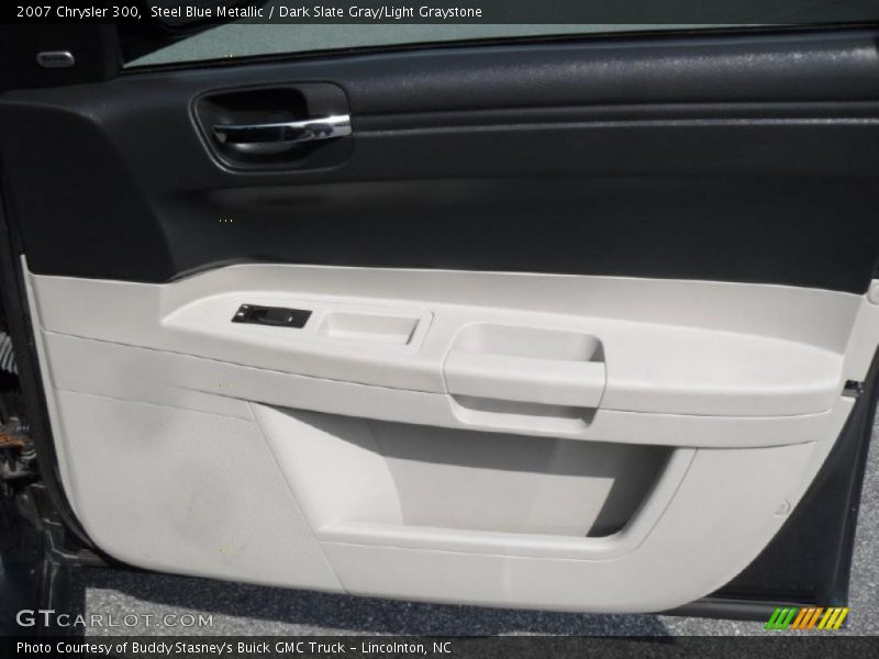 Steel Blue Metallic / Dark Slate Gray/Light Graystone 2007 Chrysler 300