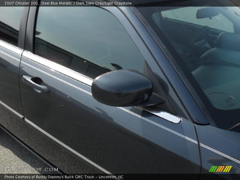Steel Blue Metallic / Dark Slate Gray/Light Graystone 2007 Chrysler 300