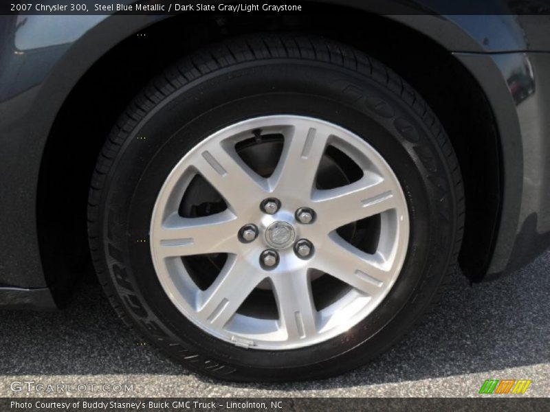 Steel Blue Metallic / Dark Slate Gray/Light Graystone 2007 Chrysler 300