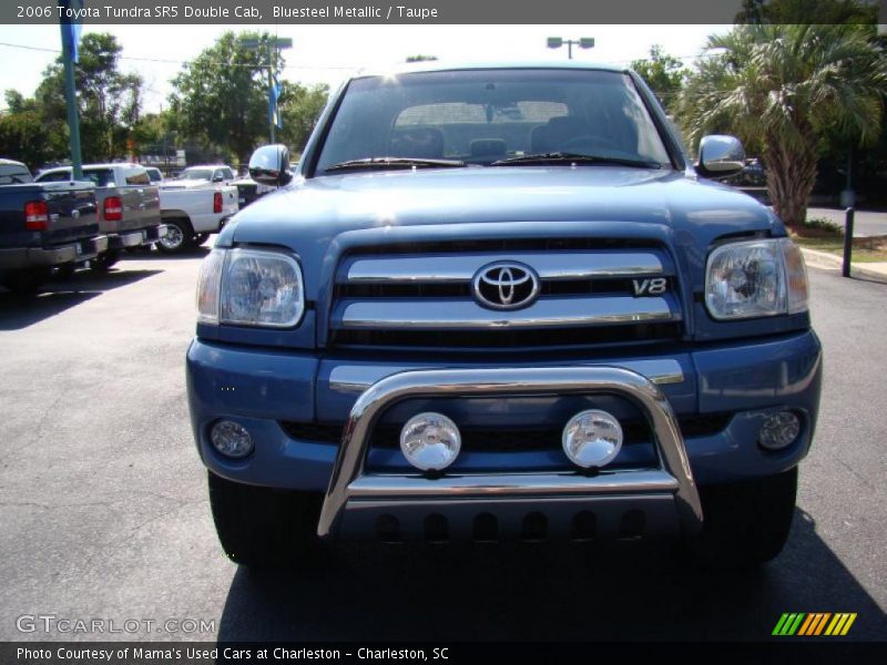 Bluesteel Metallic / Taupe 2006 Toyota Tundra SR5 Double Cab