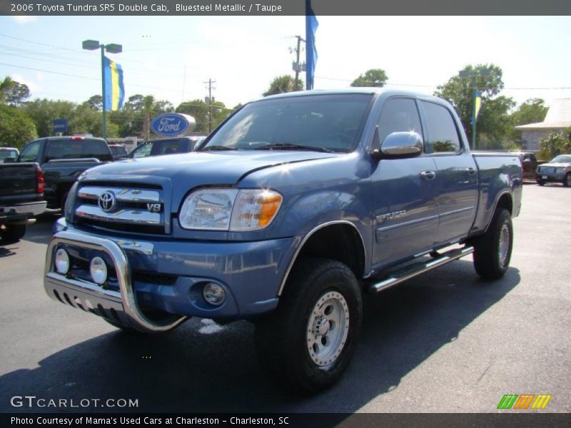 Bluesteel Metallic / Taupe 2006 Toyota Tundra SR5 Double Cab