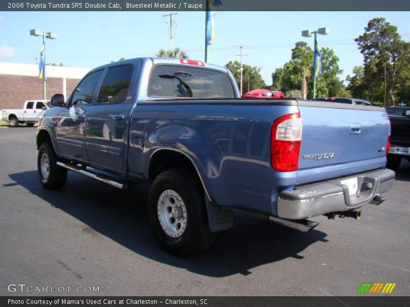 Bluesteel Metallic / Taupe 2006 Toyota Tundra SR5 Double Cab