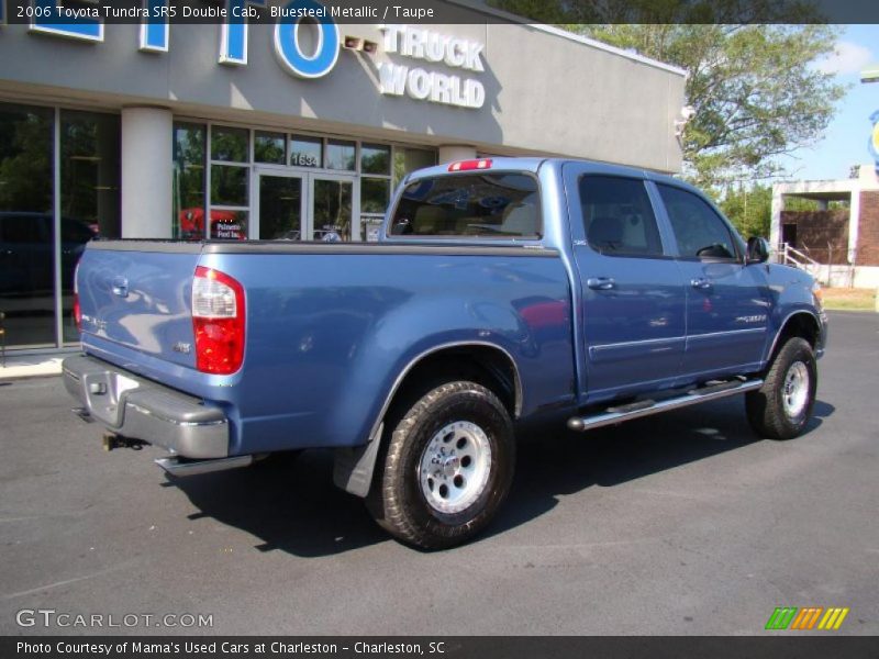 Bluesteel Metallic / Taupe 2006 Toyota Tundra SR5 Double Cab