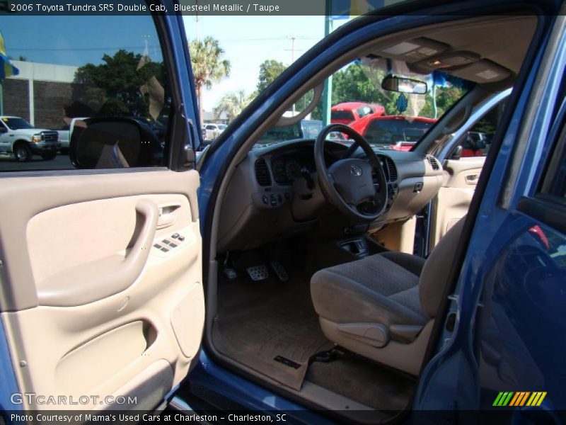 Bluesteel Metallic / Taupe 2006 Toyota Tundra SR5 Double Cab