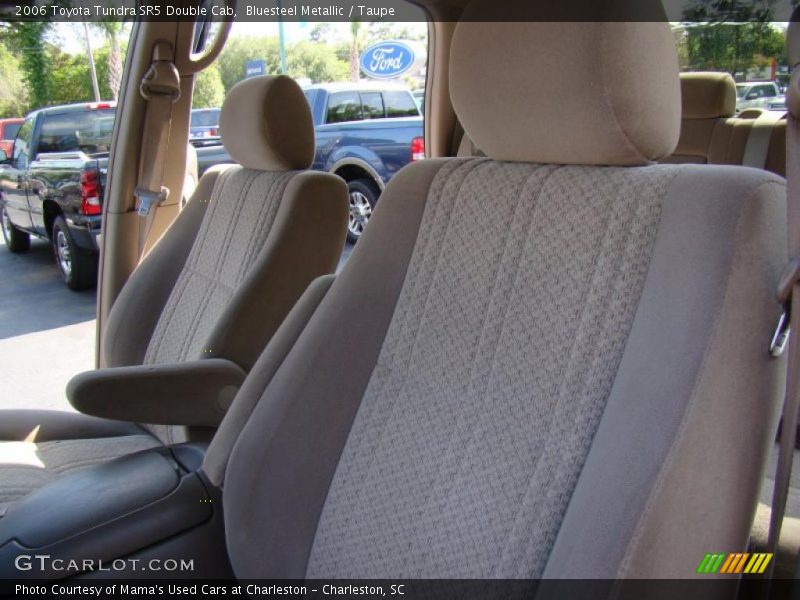 Bluesteel Metallic / Taupe 2006 Toyota Tundra SR5 Double Cab