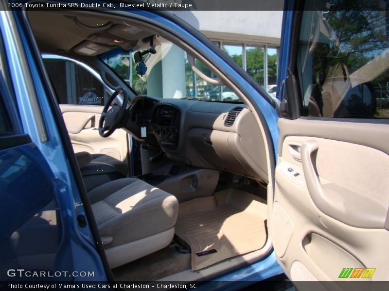 Bluesteel Metallic / Taupe 2006 Toyota Tundra SR5 Double Cab