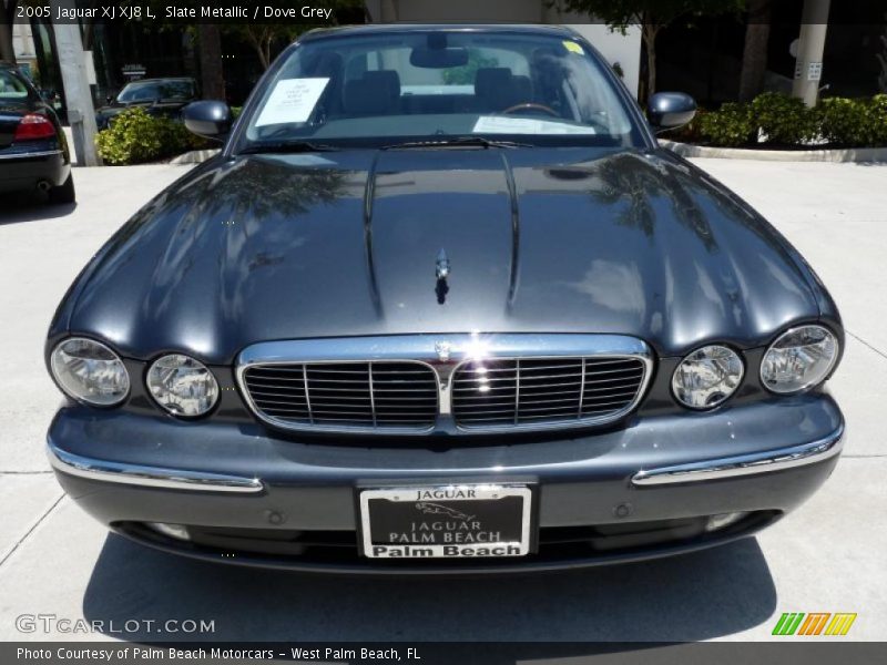 Slate Metallic / Dove Grey 2005 Jaguar XJ XJ8 L
