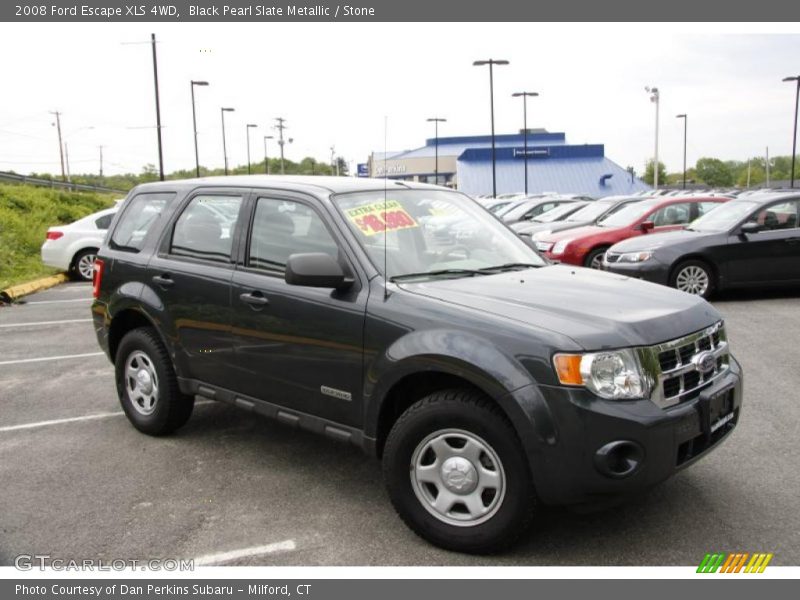 Black Pearl Slate Metallic / Stone 2008 Ford Escape XLS 4WD