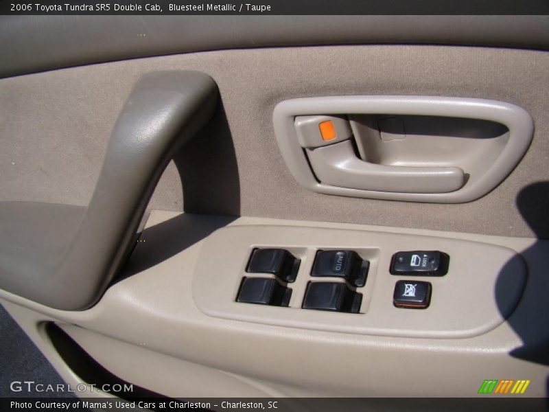 Bluesteel Metallic / Taupe 2006 Toyota Tundra SR5 Double Cab