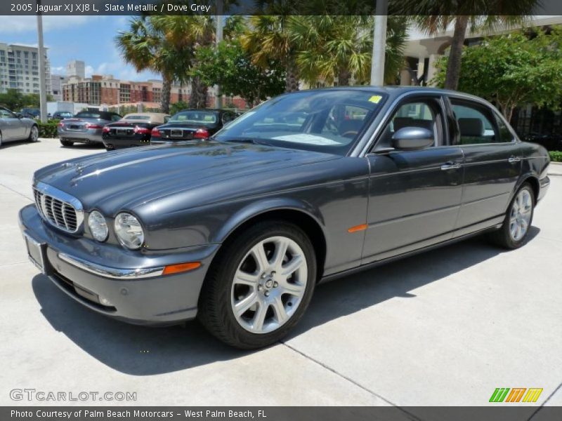 Slate Metallic / Dove Grey 2005 Jaguar XJ XJ8 L