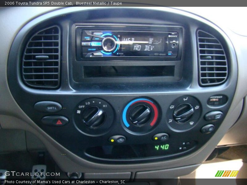 Bluesteel Metallic / Taupe 2006 Toyota Tundra SR5 Double Cab