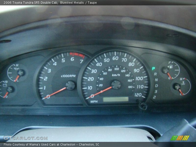 Bluesteel Metallic / Taupe 2006 Toyota Tundra SR5 Double Cab