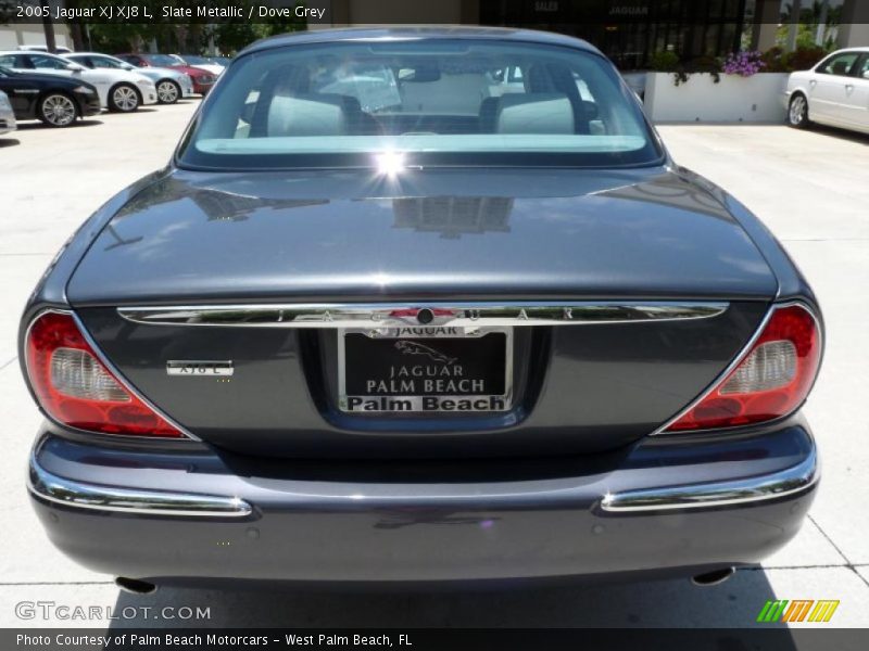 Slate Metallic / Dove Grey 2005 Jaguar XJ XJ8 L